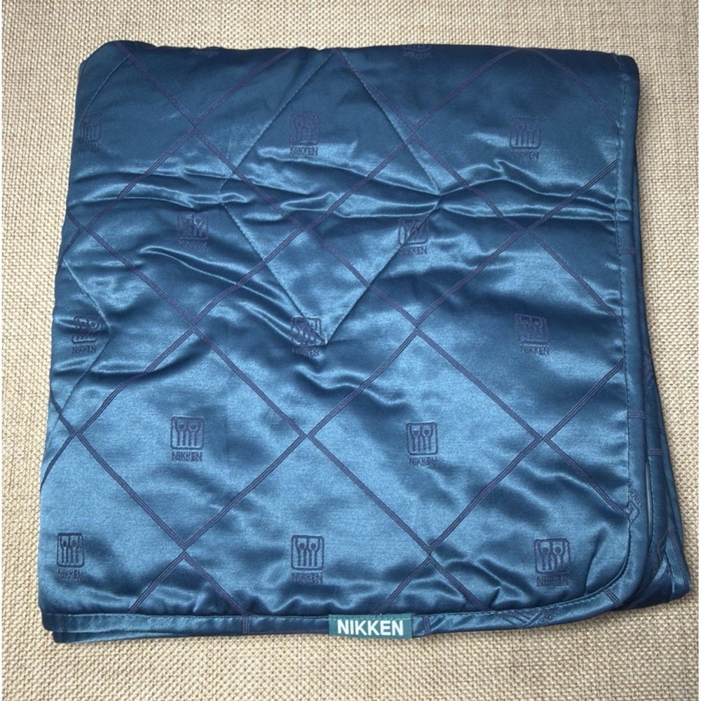 Nikken Travel Pad Blanket  Teal 36" X 71" Kenkotherm Kenko